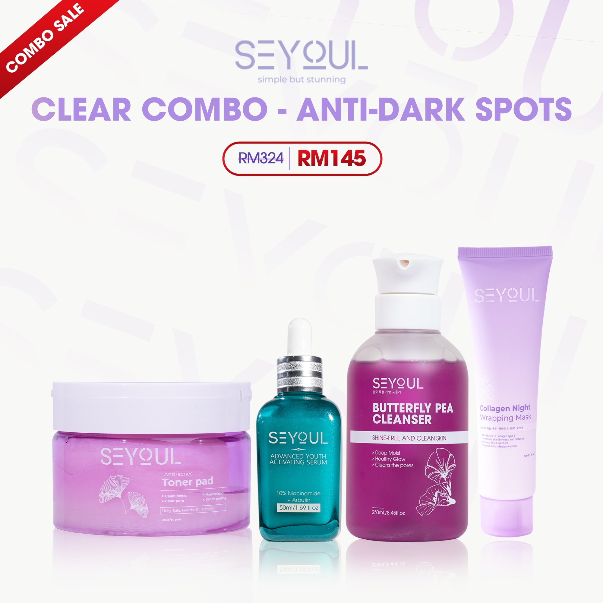 SEYOUL Clear Combo – Anti-Dark Spots