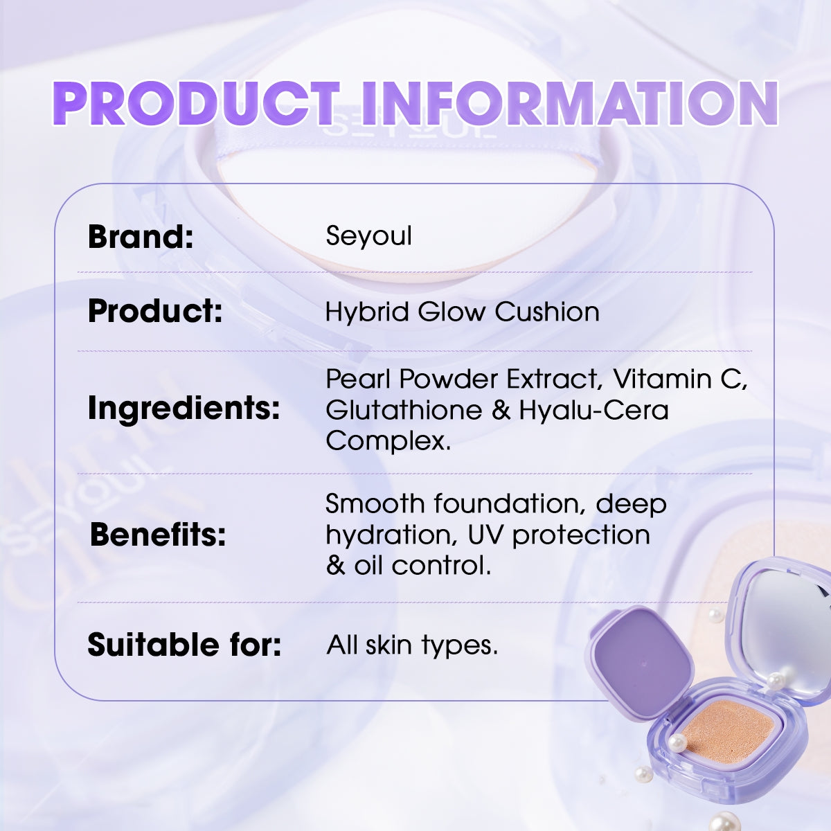 SEYOUL Collagen Cushion Provides Collagen