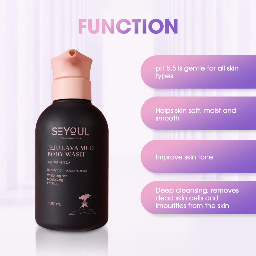 SEYOUL Volcanic Clay Shower Gel